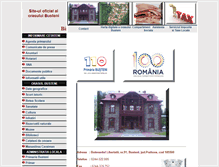Tablet Screenshot of orasul-busteni.ro